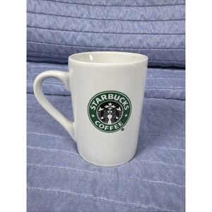 Starbucks Coffee Mug 10oz White Classic Logo Ceramic Cup 2008